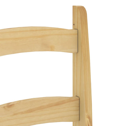 Sedie da Pranzo 2 pz 40x46x99 cm Legno Massello di Pino | homemem39
