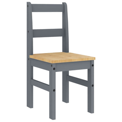 Sedie da Pranzo 2 pz PANAMA 105x30x45 cm Legno Massello Pino | homemem39