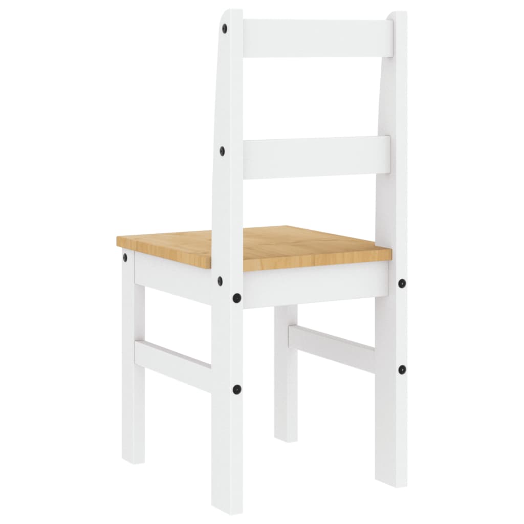 Sedie da Pranzo 2 pz PANAMA 105x30x45 cm Legno Massello Pino | homemem39