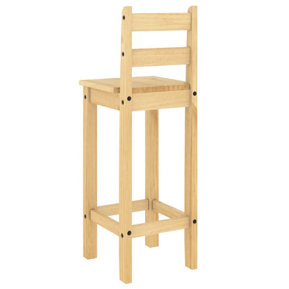 Set da Bar 5 pz in Legno Massello di Pino - homemem39