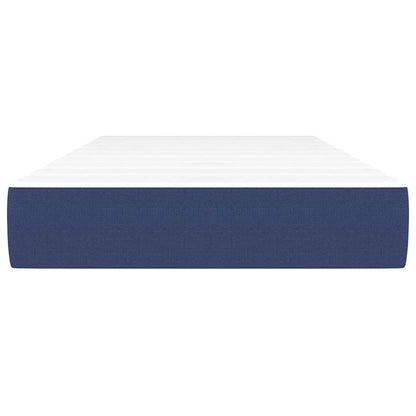 Materasso a Molle Insacchettate Blu 120x190x20 cm in Tessuto