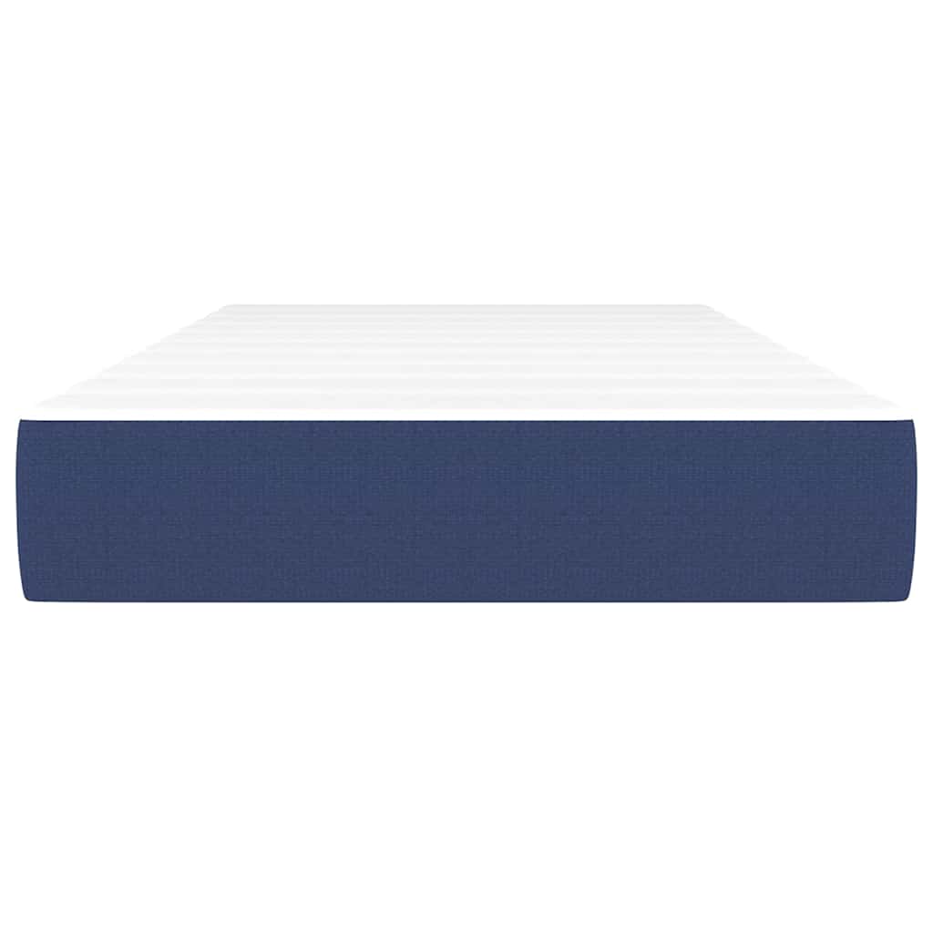 Materasso a Molle Insacchettate Blu 120x190x20 cm in Tessuto - homemem39