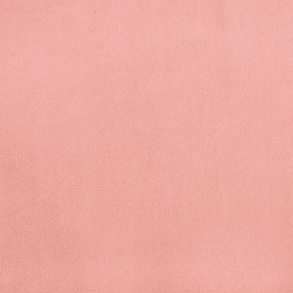 Materasso a Molle Insacchettate Rosa 120x190x20 cm in Velluto - homemem39
