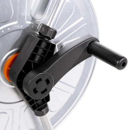 Carrello Avvolgitubo per Tubo Flessibile 80 m 1/2" o 50 m 3/4"