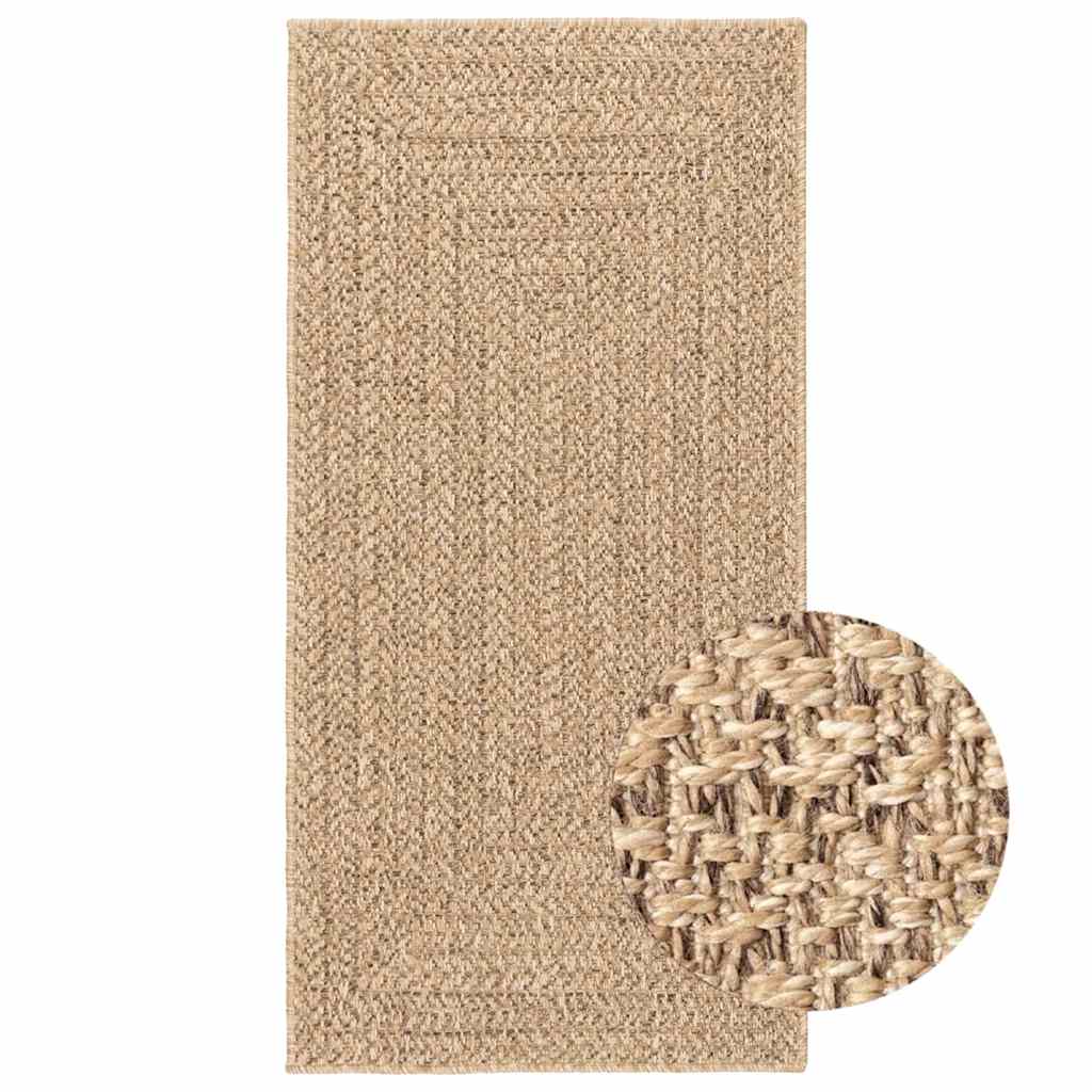 Tappeto ZIZUR 60x110 cm Aspetto Iuta per Interni ed Esterni - homemem39