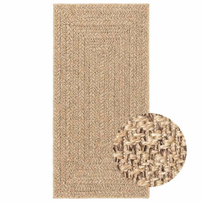 Tappeto ZIZUR 60x110 cm Aspetto Iuta per Interni ed Esterni - homemem39