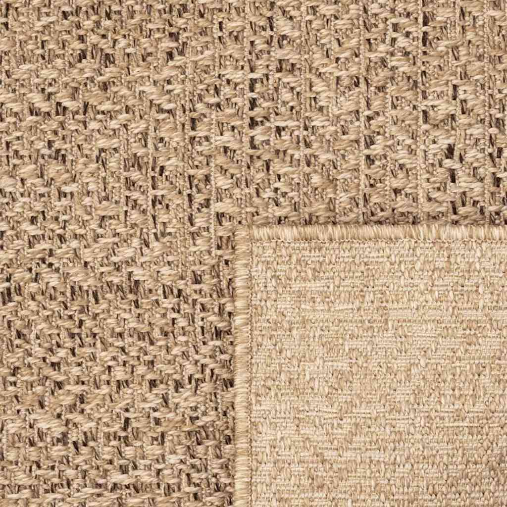 Tappeto ZIZUR 60x110 cm Aspetto Iuta per Interni ed Esterni - homemem39