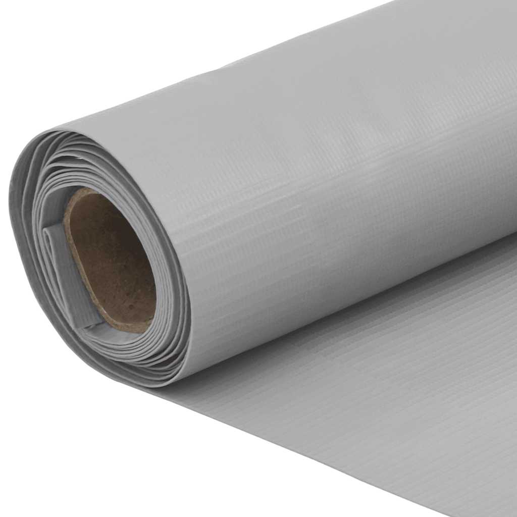 Paravento da Balcone Grigio 500x75 cm in PVC