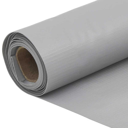 Paravento da Balcone Grigio 600x75 cm in PVC