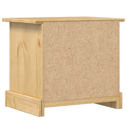 Comodino Corona 53x39x47 cm in Legno Massello di Pino | homemem39
