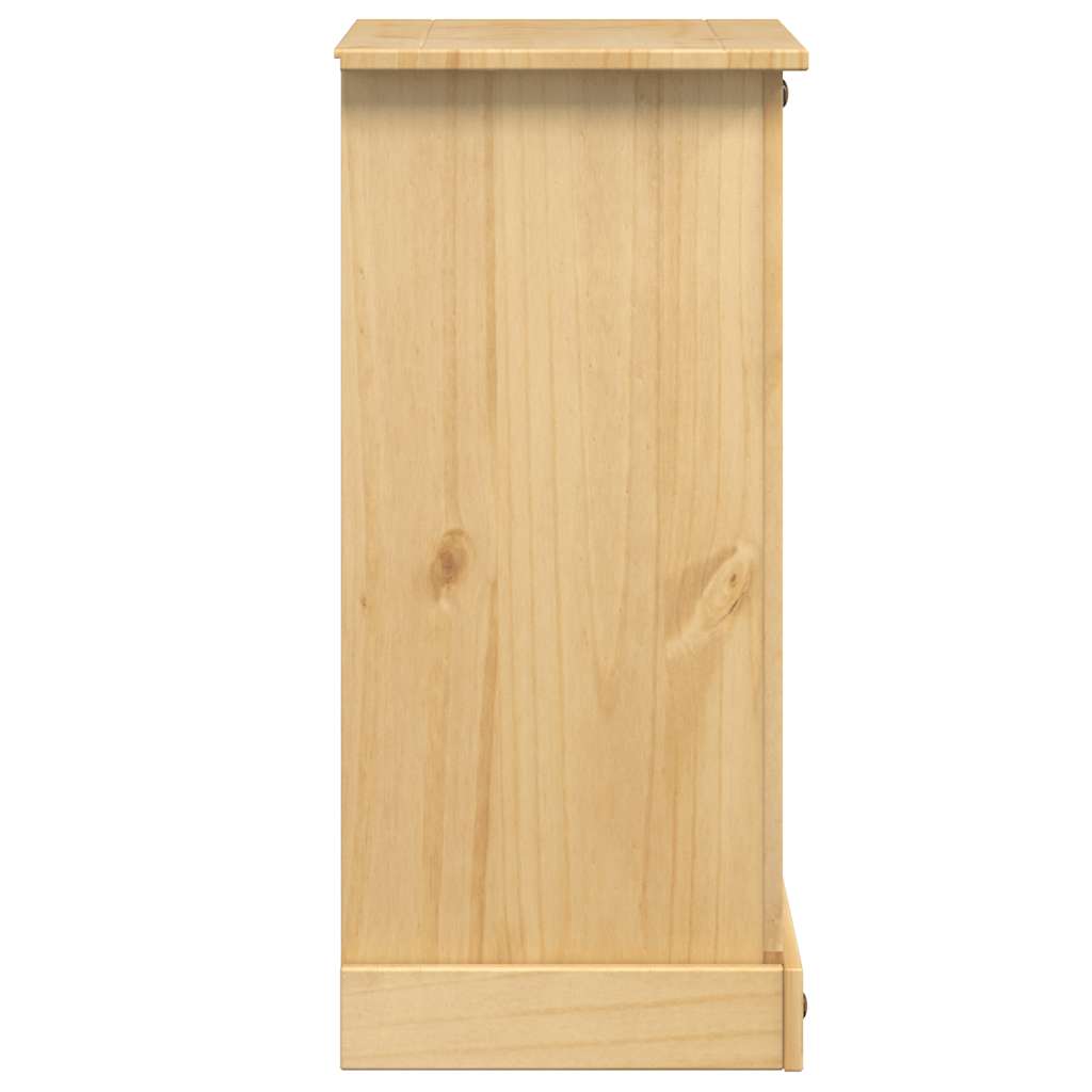 Comodino Corona 53x39x84 cm in Legno Massello di Pino | homemem39
