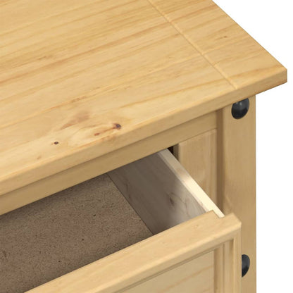 Tavolino Consolle Corona 114x34,5x73 cm Legno Massello di Pino - homemem39