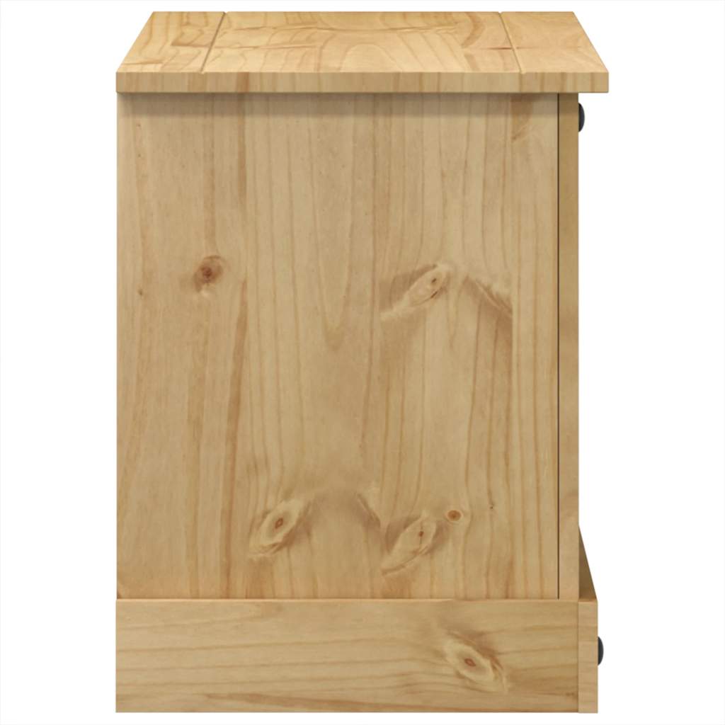 Mobile Porta TV Corona 100x40x52 cm in Legno Massello di Pino | homemem39