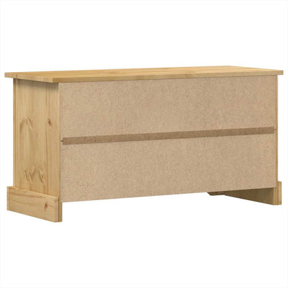 Mobile Porta TV Corona 100x40x52 cm in Legno Massello di Pino | homemem39