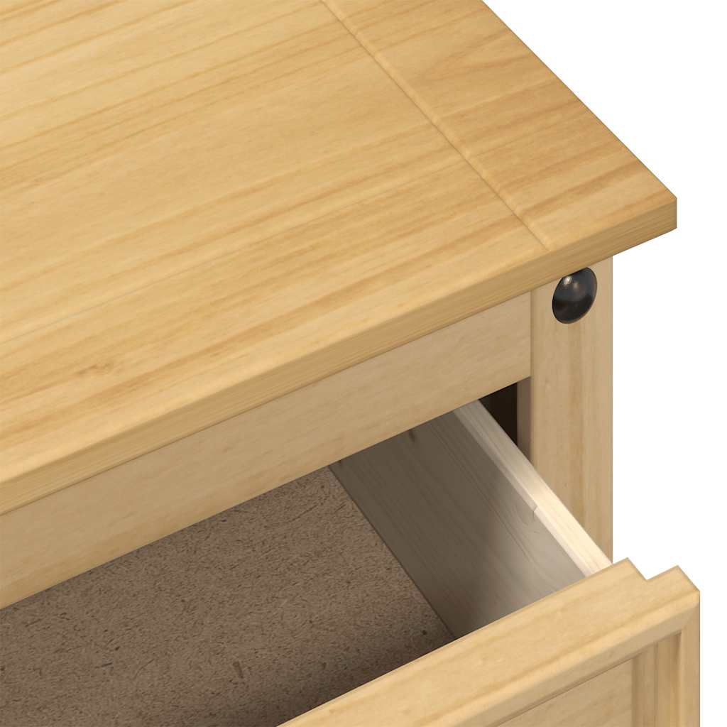 Credenza Corona 112x40x75 cm in Legno Massello di Pino - homemem39