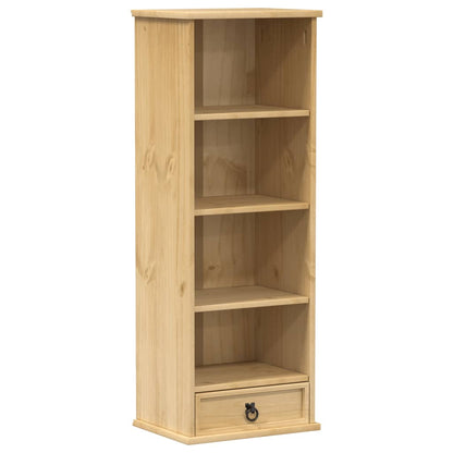 Mobile Porta CD Corona 40x30x110 cm in Legno Massello di Pino | homemem39