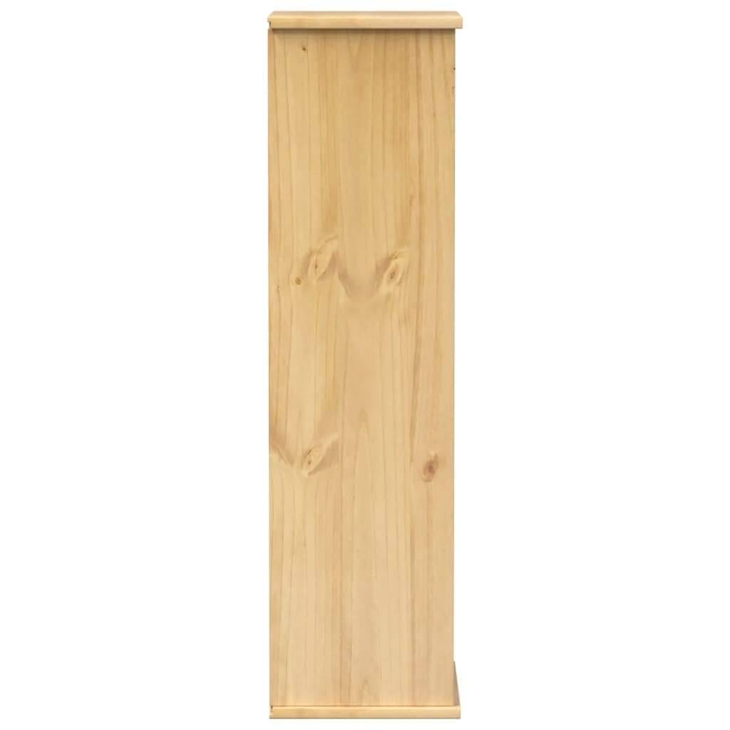 Mobile Porta CD Corona 40x30x110 cm in Legno Massello di Pino | homemem39