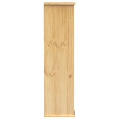 Mobile Porta CD Corona 40x30x110 cm in Legno Massello di Pino | homemem39