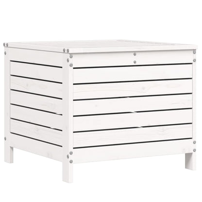 Set Salotto da Giardino 5 pz Bianco in Legno Massello di Pino - homemem39