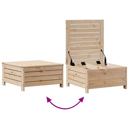 Set Divani da Giardino 4 pz con Cuscini Legno Massello di Pino | homemem39