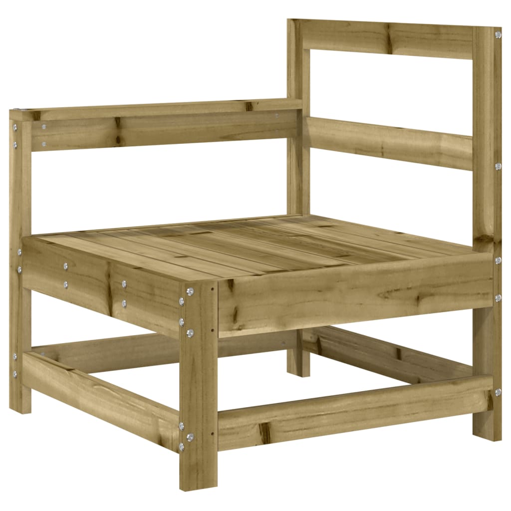 Set Divani da Giardino 7 pz in Legno Impregnato di Pino - homemem39