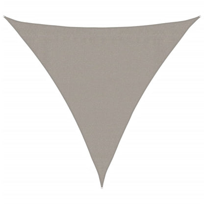 Vela Parasole 160 g/m² Triangolare 3,6x3,6x3,6 m in HDPE | homemem39