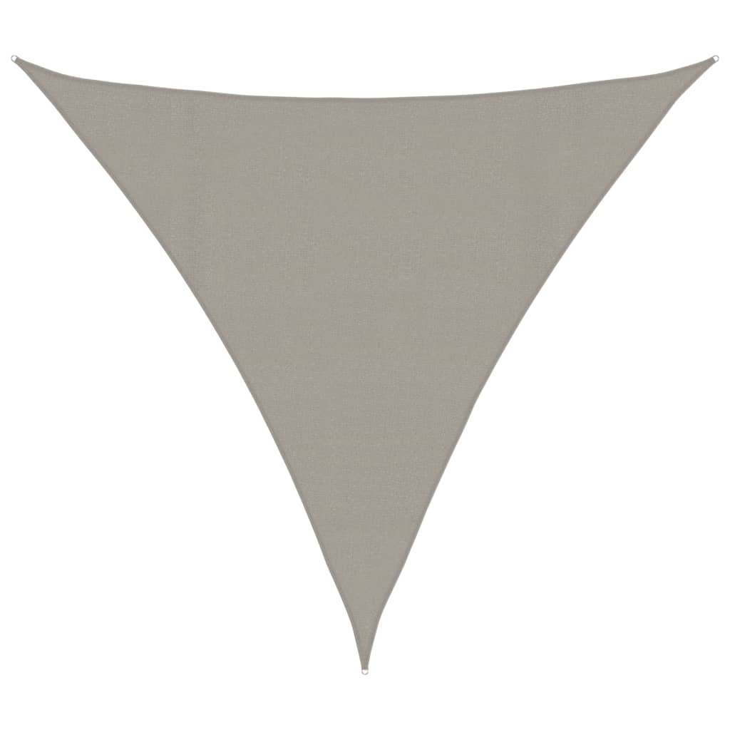 Vela Parasole 160 g/m² Triangolare 4x4x4 m in HDPE | homemem39