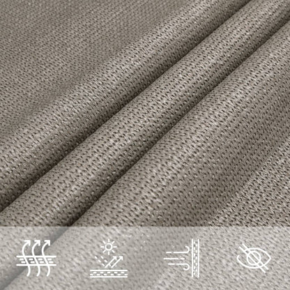Vela Parasole 160 g/m² Triangolare 4x4x4 m in HDPE | homemem39