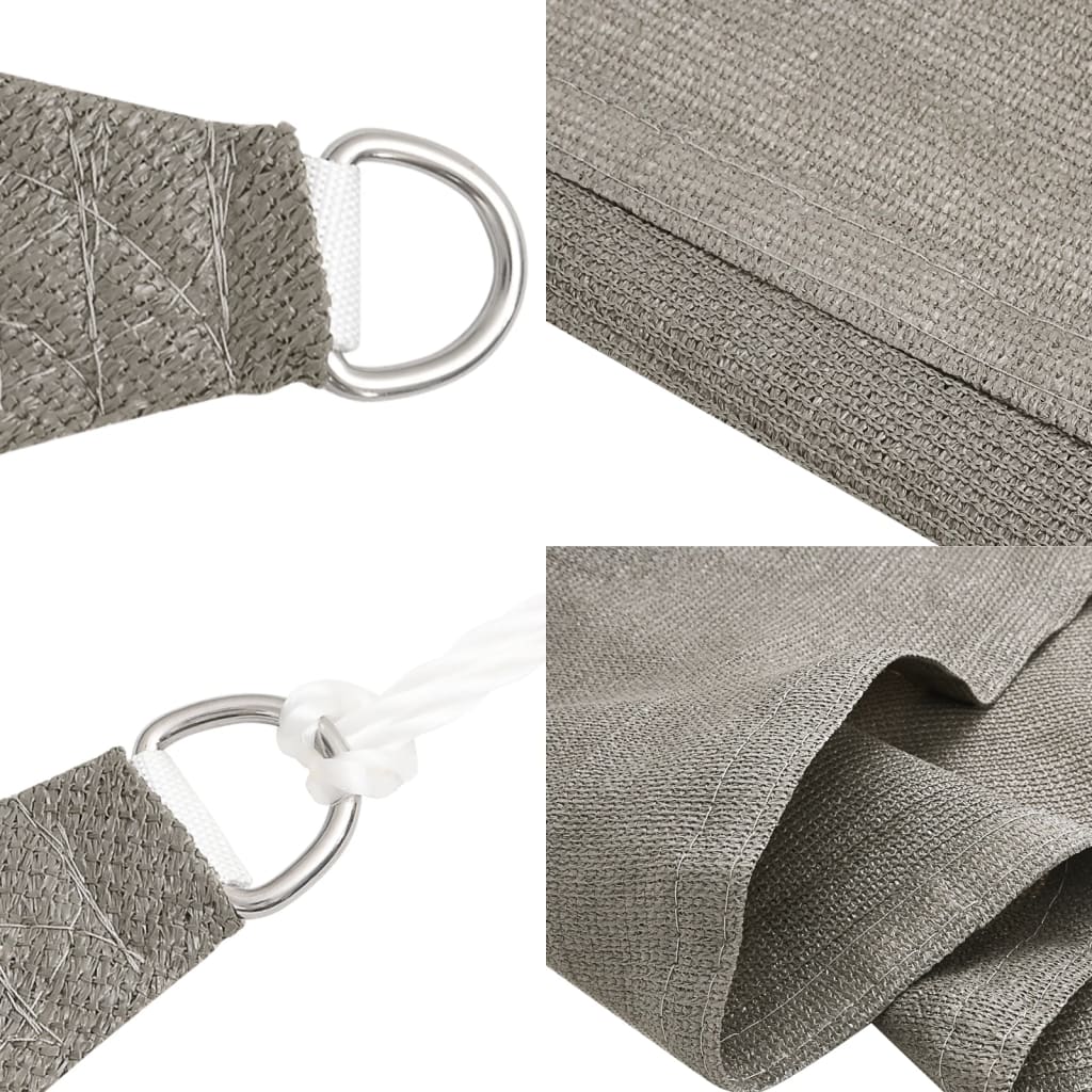 Vela Parasole 160 g/m² Triangolare 4x5x5 m in HDPE