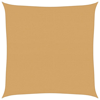 Vela Parasole 160 g/m² Quadrata Sabbia 4,5x4,5 m in HDPE