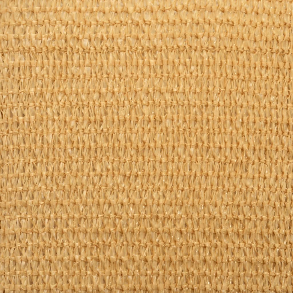 Vela Parasole 160 g/m² Quadrata Sabbia 6x6 m in HDPE | homemem39
