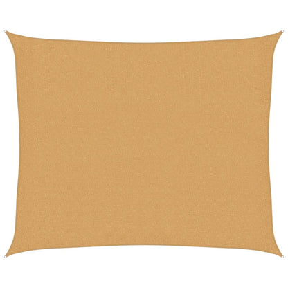 Vela Parasole 160 g/m² Rettangolare Sabbia 2,5x3 m in HDPE | homemem39