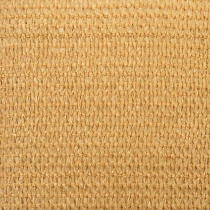 Vela Parasole 160 g/m² Triangolare Sabbia 5x5x5 m in HDPE | homemem39