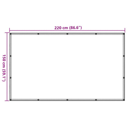 Rete per Rimorchio Verde 1,5x2,2 m HDPE
