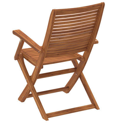 Sedie Giardino Pieghevoli 4 pz 57x66x95cm Legno Massello Acacia | homemem39