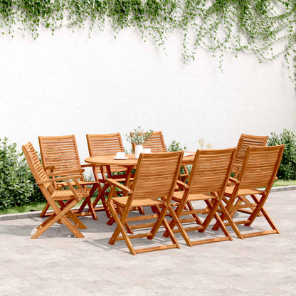 Sedie Giardino Pieghevoli 8 pz 57x66x95cm Legno Massello Acacia | homemem39