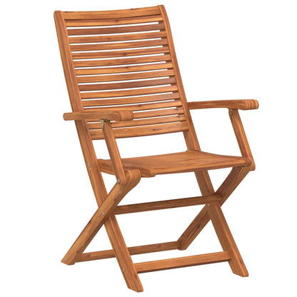 Sedie Giardino Pieghevoli 8 pz 57x66x95cm Legno Massello Acacia | homemem39
