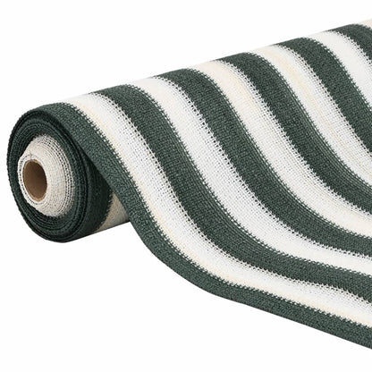 Rete per Privacy Verde e Bianco 1,8x50 m in HDPE 75 g/m² | homemem39