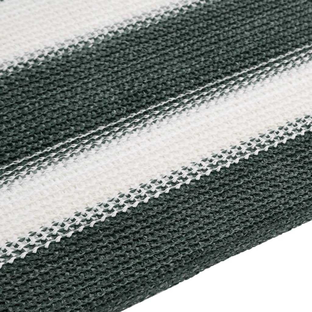 Rete per Privacy Verde e Bianco 1,8x50 m in HDPE 75 g/m² | homemem39