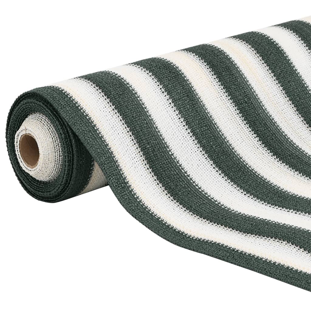 Rete per Privacy Verde e Bianco 1,5x25 m in HDPE 195 g/m² | homemem39