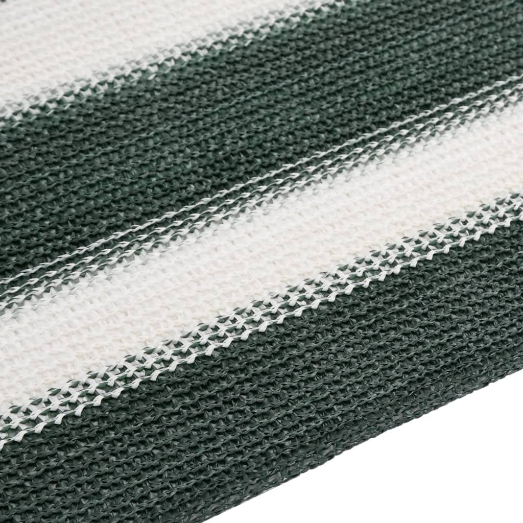 Rete per Privacy Verde e Bianco 1,8x10 m in HDPE 195 g/m² | homemem39