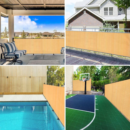 Rete per Privacy Sabbia 1x25 m in HDPE 150 g/m² | homemem39
