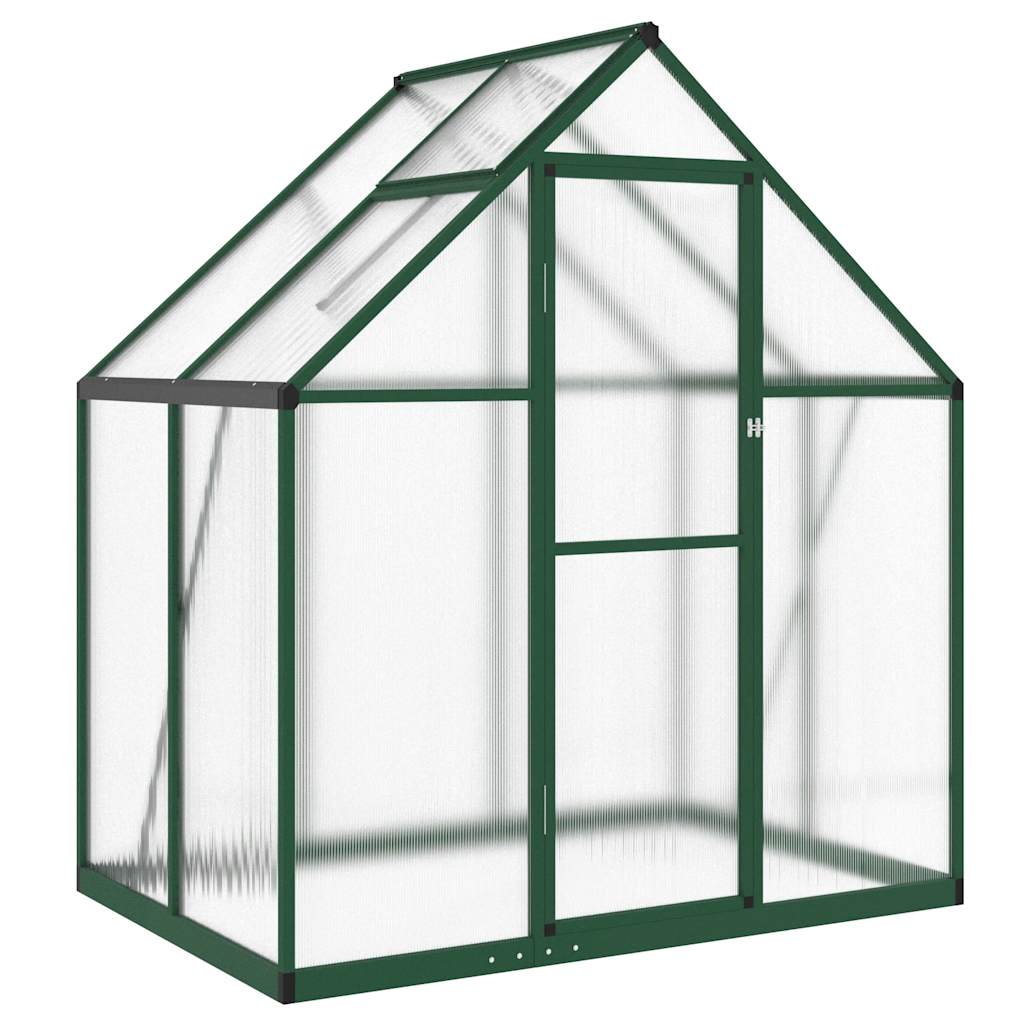 Telaio Serra con Base Verde 169x114x195 cm in Alluminio - homemem39