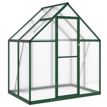 Telaio Serra con Base Verde 169x114x195 cm in Alluminio - homemem39