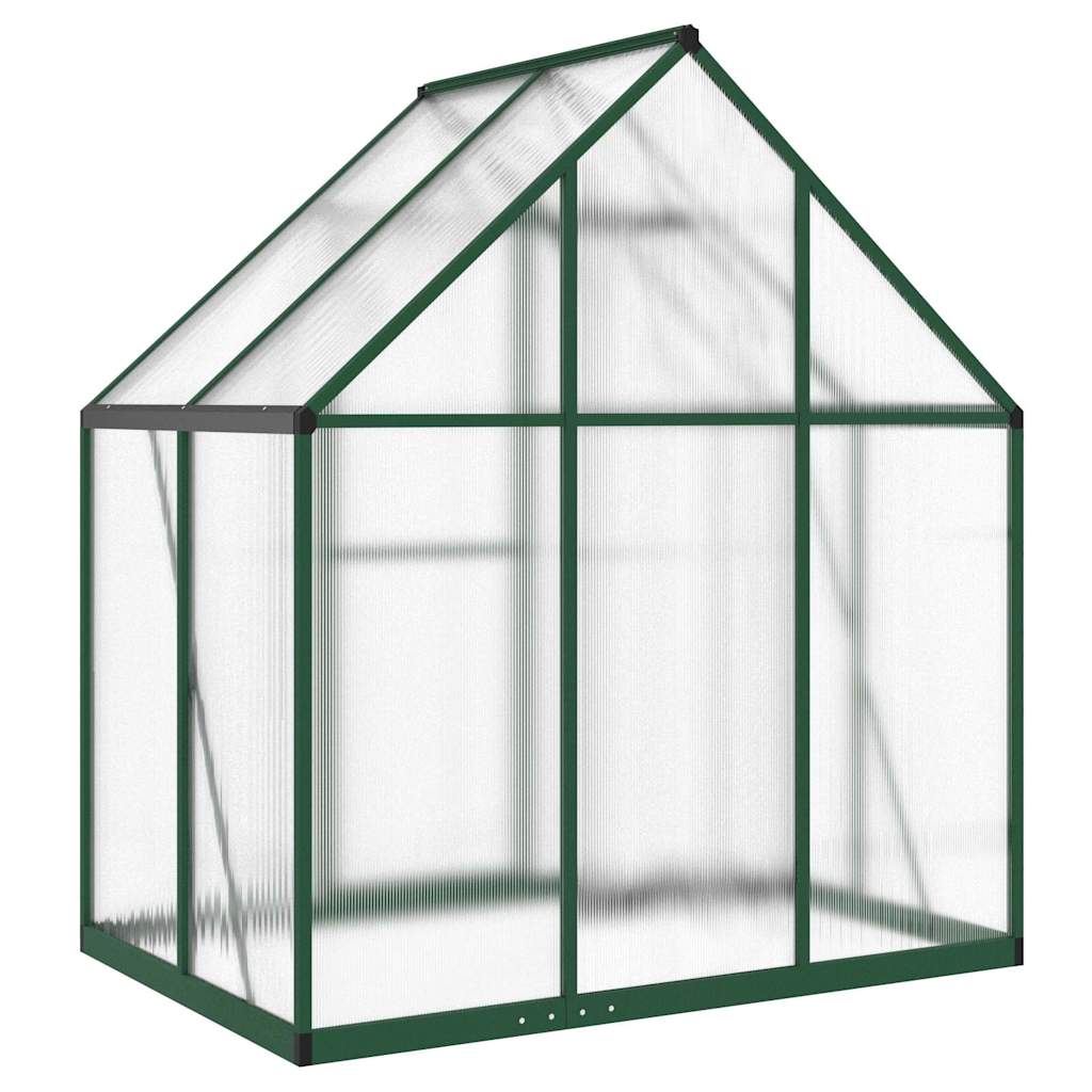 Telaio Serra con Base Verde 169x114x195 cm in Alluminio - homemem39