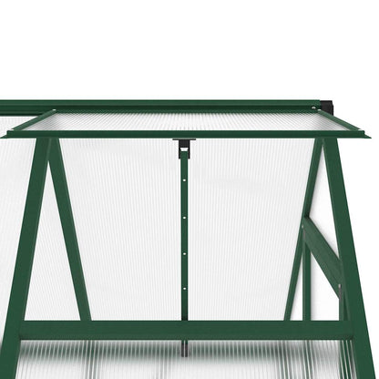 Telaio Serra con Base Verde 169x114x195 cm in Alluminio - homemem39