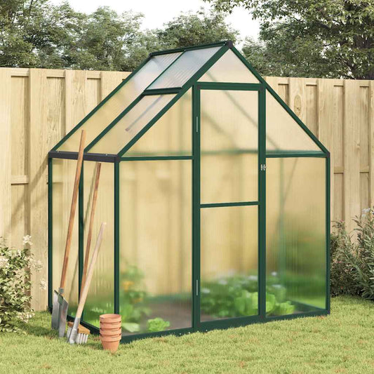 Telaio Serra con Base Verde 169x114x195 cm in Alluminio - homemem39