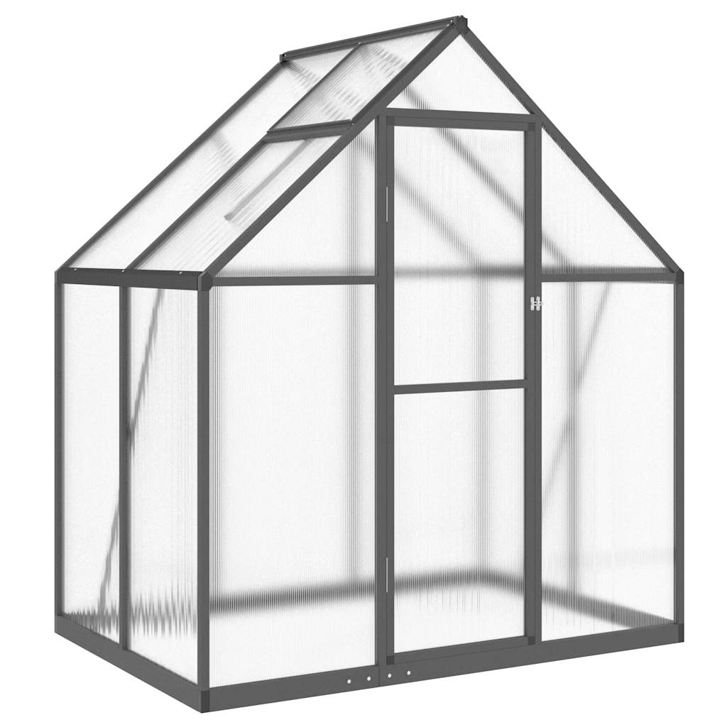 Telaio Serra con Base Antracite 169x114x195 cm in Alluminio - homemem39