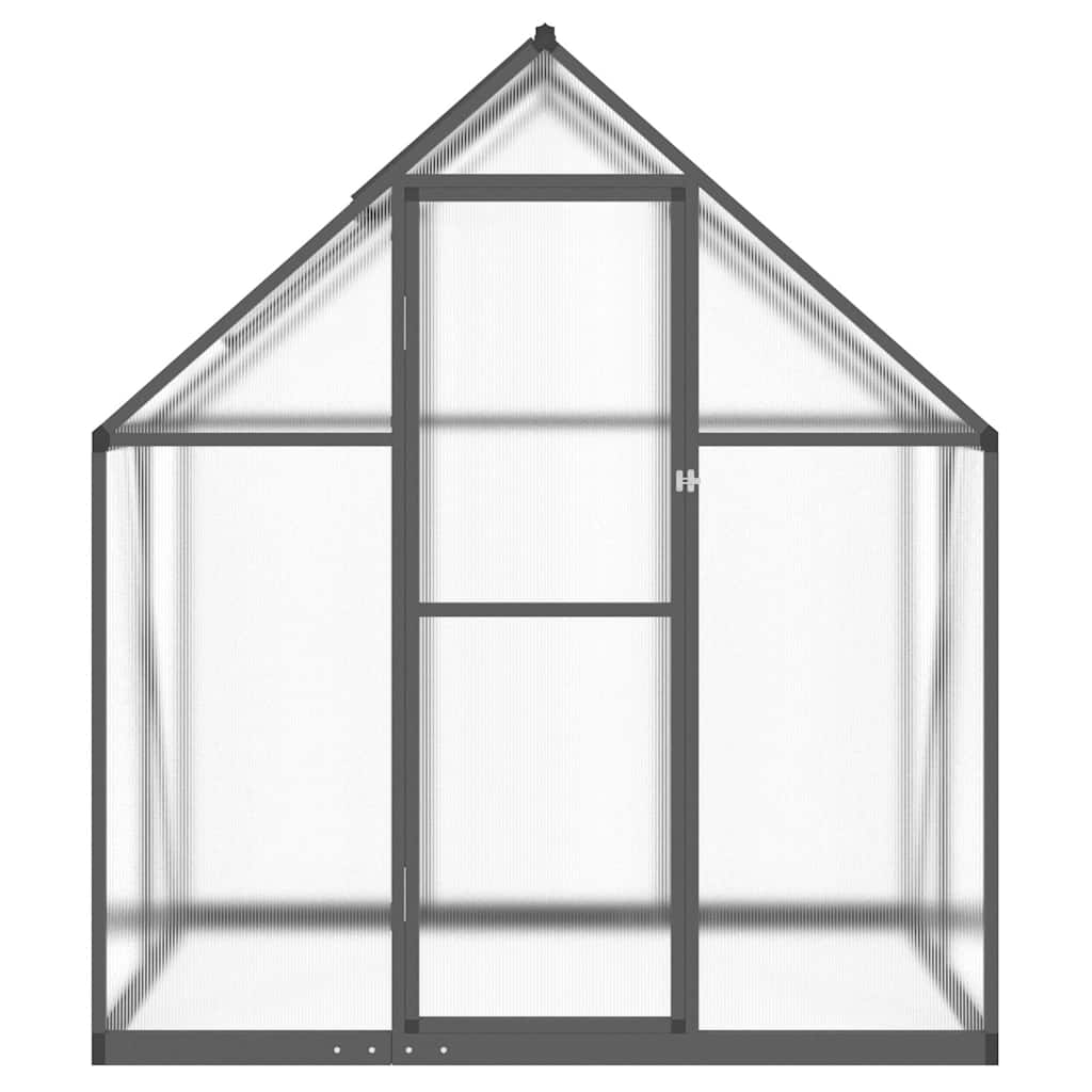 Telaio Serra con Base Antracite 169x114x195 cm in Alluminio - homemem39