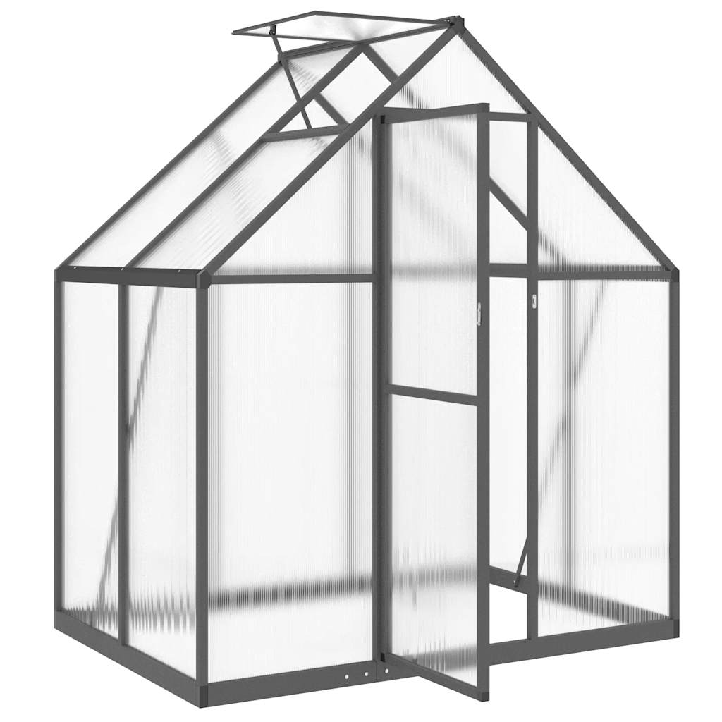 Telaio Serra con Base Antracite 169x114x195 cm in Alluminio - homemem39